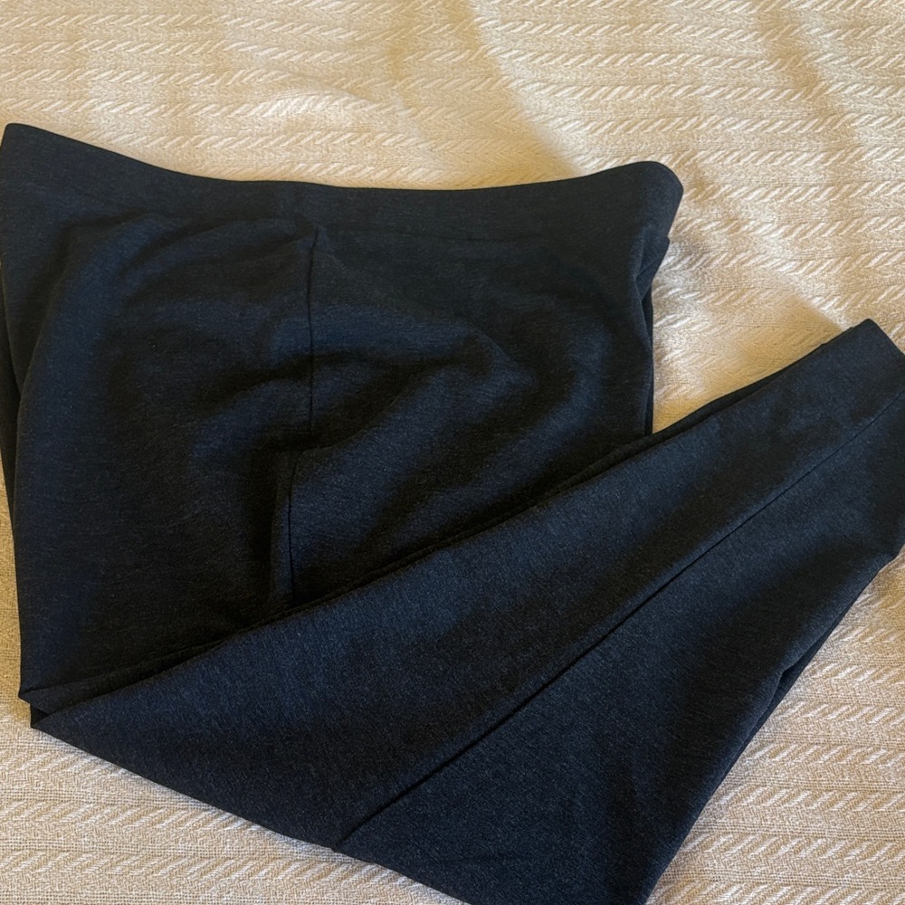 NWT 3X Philosophy Women Charcoal Gray dress pants pull on waist